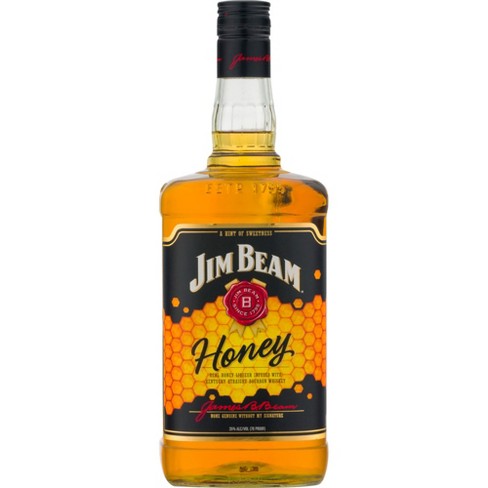 Jim Beam Honey Bourbon Whiskey 1.75L Type: Liquor Categories: 1.75L, Bourbon, Flavored, size_1.75L, subtype_Bourbon, subtype_Flavored, subtype_Whiskey, Whiskey. Buy today at Wine and Liquor Mart Poughkeepsie