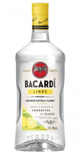 Bacardi Limon Rum 1.75L Type: Liquor Categories: 1.75L, Flavored, quantity high enough for online, Rum, size_1.75L, subtype_Flavored, subtype_Rum. Buy today at Wine and Liquor Mart Poughkeepsie