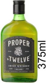Proper No 12 Irish Whiskey 375mL Type: Liquor Categories: 375mL, Irish, size_375mL, subtype_Irish, subtype_Whiskey, Whiskey. Buy today at Wine and Liquor Mart Poughkeepsie