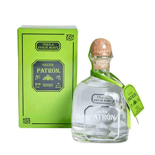 Patrón Silver Tequila - 375ml Bottle Type: Liquor Categories: 375mL, quantity high enough for online, size_375mL, subtype_Tequila, Tequila. Buy today at Wine and Liquor Mart Poughkeepsie