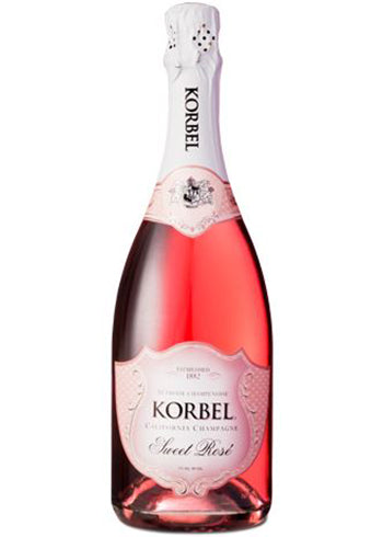 Korbel - Champagne - California - Sweet Rose 750mL Type: Champagne & Sparkling Categories: 750mL, California, quantity high enough for online, region_California, size_750mL, Sparkling Wine, subtype_Sparkling Wine. Buy today at Wine and Liquor Mart Poughkeepsie