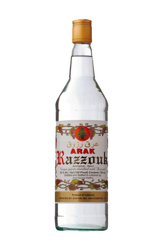 Arak Razzouk 750 mL Type: Liquor Categories: 750mL, Liqueur, quantity high enough for online, size_750mL, subtype_Liqueur. Buy today at Wine and Liquor Mart Poughkeepsie