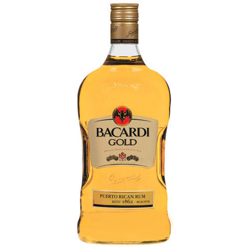Bacardi Gold Rum 1.75L Type: Liquor Categories: 1.75L, quantity high enough for online, Rum, size_1.75L, subtype_Rum. Buy today at Wine and Liquor Mart Poughkeepsie