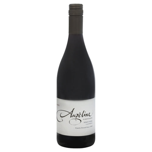 Angeline - Pinot Noir, California 750 mL Type: Red Categories: 750mL, California, Pinot Noir, quantity high enough for online, region_California, size_750mL, subtype_Pinot Noir. Buy today at Wine and Liquor Mart Poughkeepsie