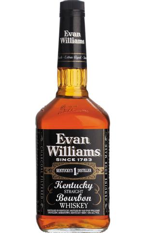 Evan Williams Evan William Black Label 1.0L Type: Liquor Categories: 1L, Bourbon, quantity high enough for online, size_1L, subtype_Bourbon, subtype_Whiskey, Whiskey. Buy today at Wine and Liquor Mart Poughkeepsie