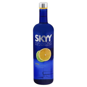 Skyy Infusions Citrus Vodka 1.0L Type: Liquor Categories: 1L, Flavored, quantity high enough for online, size_1L, subtype_Flavored, subtype_Vodka, Vodka. Buy today at Wine and Liquor Mart Poughkeepsie