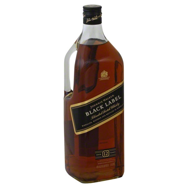 Johnnie Walker Black Label 12yr. Blended Scotch Whisky 1.75L