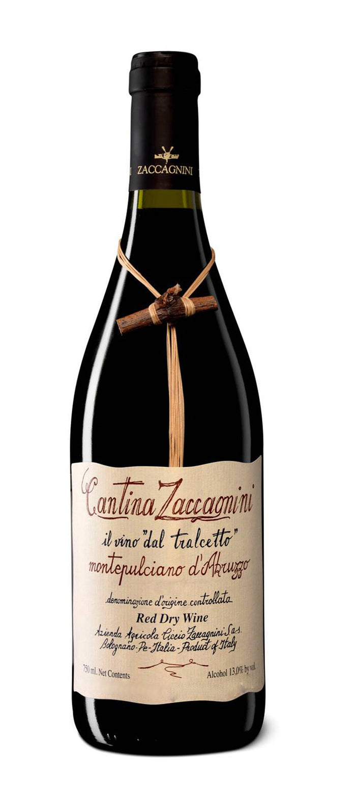 Cantina Zaccagnini Montepulciano Wine, 750 mL Type: Red Categories: 750mL, Italy, Montepulciano, quantity high enough for online, region_Italy, size_750mL, subtype_Montepulciano. Buy today at Wine and Liquor Mart Poughkeepsie