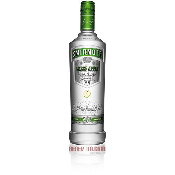 Smirnoff Green Apple Flavored Vodka 1 Liter Type: Liquor Categories: 1L, Flavored, quantity high enough for online, size_1L, subtype_Flavored, subtype_Vodka, Vodka. Buy today at Wine and Liquor Mart Poughkeepsie