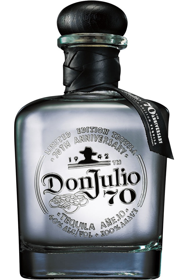 Don Julio Limited Edition 70th Anniversary Crystal Claro Anejo Tequila 750mL