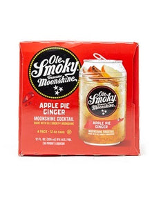 Ole Smoky Apple Pie Ginger Moonshine Cocktail 4pk 355mL