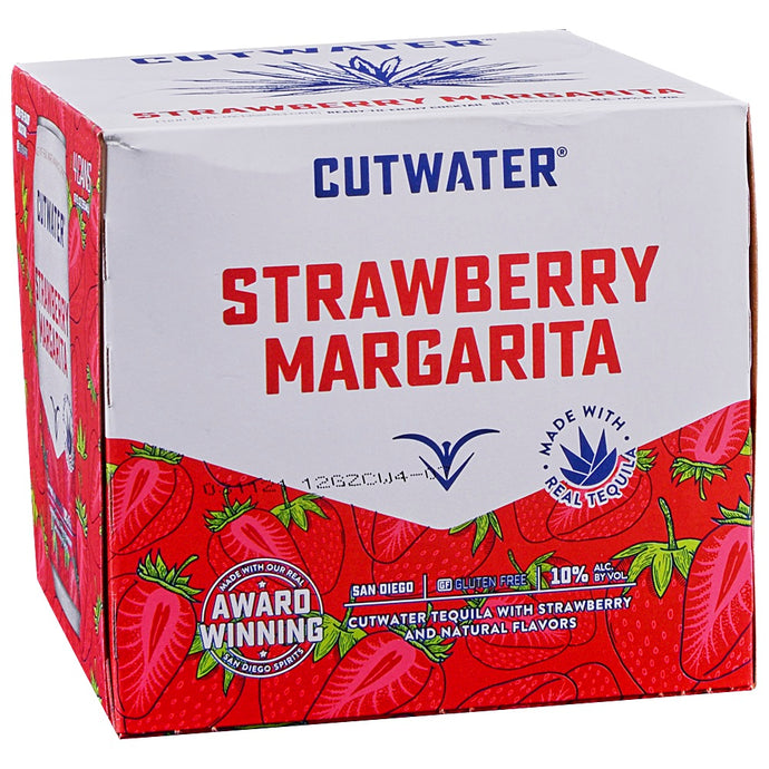 Cutwater Strawberry Margarita 4pk 355mL