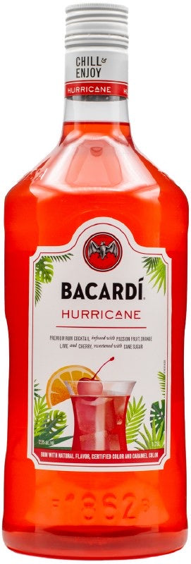 Bacardi Hurricane Premium Rum Cocktail 1.75L