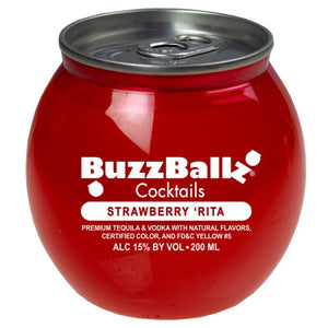 BuzzBallz Strawberry ‘Rita Cocktails 200mL