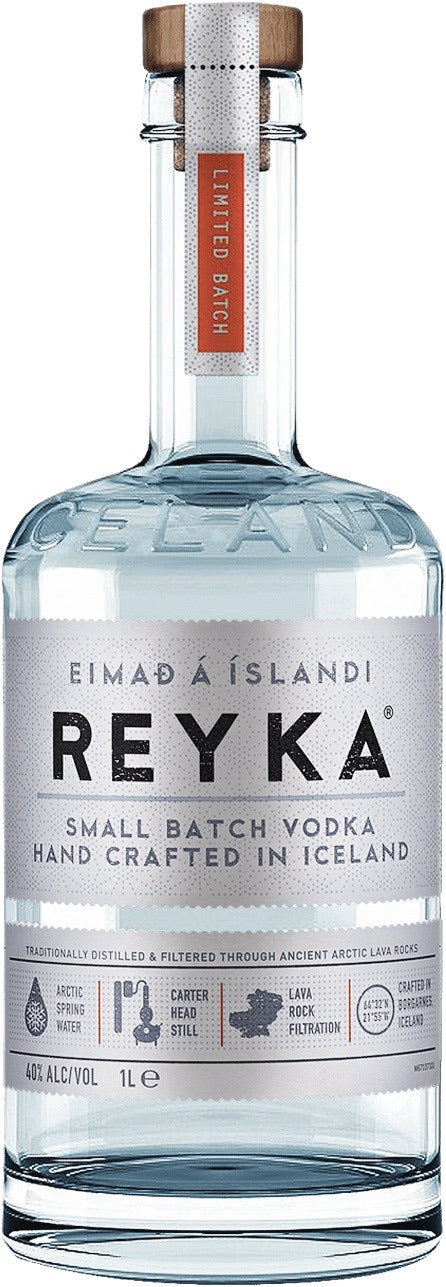 Reyka Small Batch Hand Crafted Vodka 1L