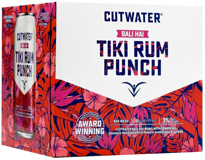 Cutwater Bali Hai Tiki Rum Punch 4pk 355mL