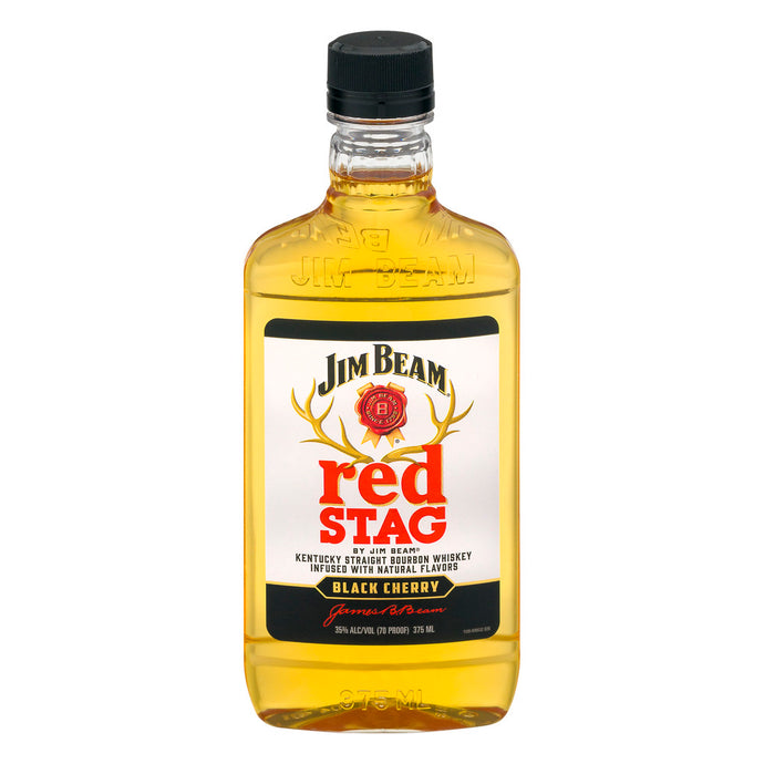 Jim Beam Red Stag Black Cherry Bourbon Whiskey 375mL