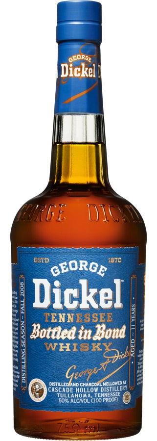 George Dickel Bottled in Bond 13 Year Old Tennessee Bourbon Whisky 750mL