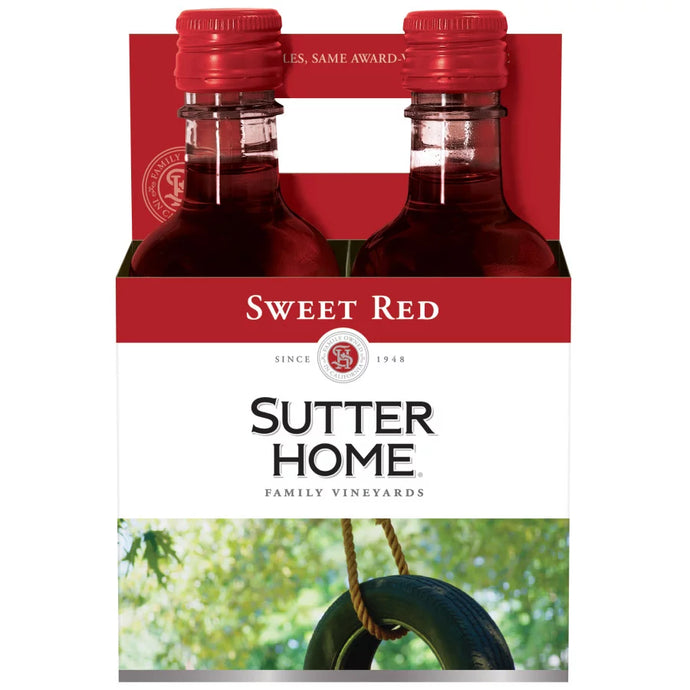 Sutter Home Sweet Red 187mL 4 Pack