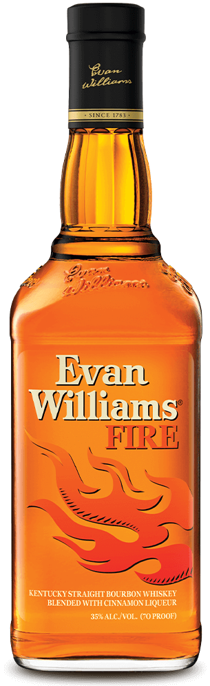 Evan Williams Fire Kentucky Straight Bourbon Whiskey 1L