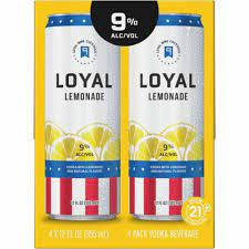 Loyal 9 Lemonade Cocktail 4pk 355mL