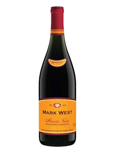 Mark West Pinot Noir 750 ml Type: Red Categories: 750mL, California, Pinot Noir, quantity high enough for online, region_California, size_750mL, subtype_Pinot Noir. Buy today at Wine and Liquor Mart Poughkeepsie
