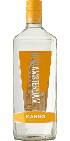 New Amsterdam Mango Flavored Vodka 1.75 L Type: Liquor Categories: 1.75L, Flavored, quantity low hide from online store, size_1.75L, subtype_Flavored, subtype_Vodka, Vodka. Buy today at Wine and Liquor Mart Poughkeepsie