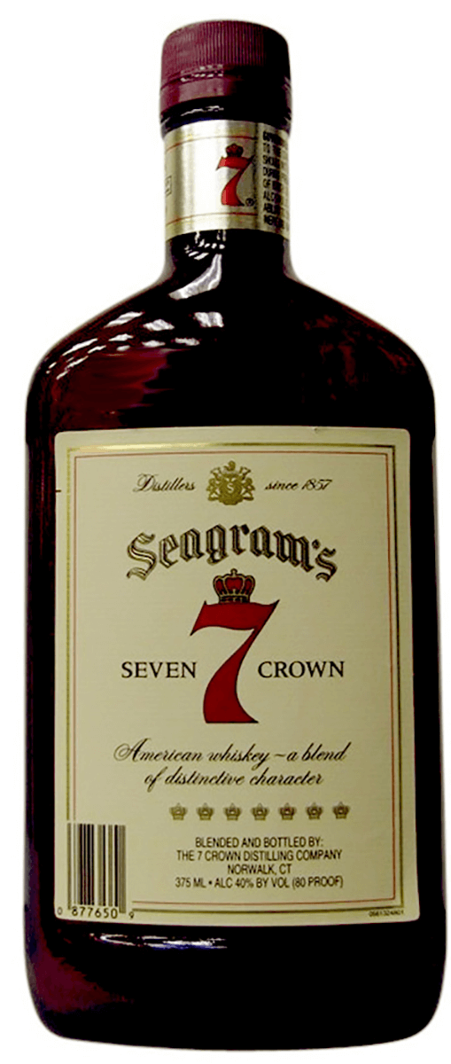 Seagrams 7 Crown 375ml Type: Liquor Categories: 375mL, quantity high enough for online, size_375mL, subtype_Whiskey, Whiskey. Buy today at Wine and Liquor Mart Poughkeepsie