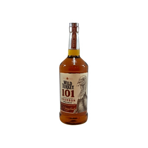 Wild Turkey (101 Proof) Whiskey Bourbon 1L Type: Liquor Categories: 1L, Bourbon, quantity high enough for online, size_1L, subtype_Bourbon, subtype_Whiskey, Whiskey. Buy today at Wine and Liquor Mart Poughkeepsie